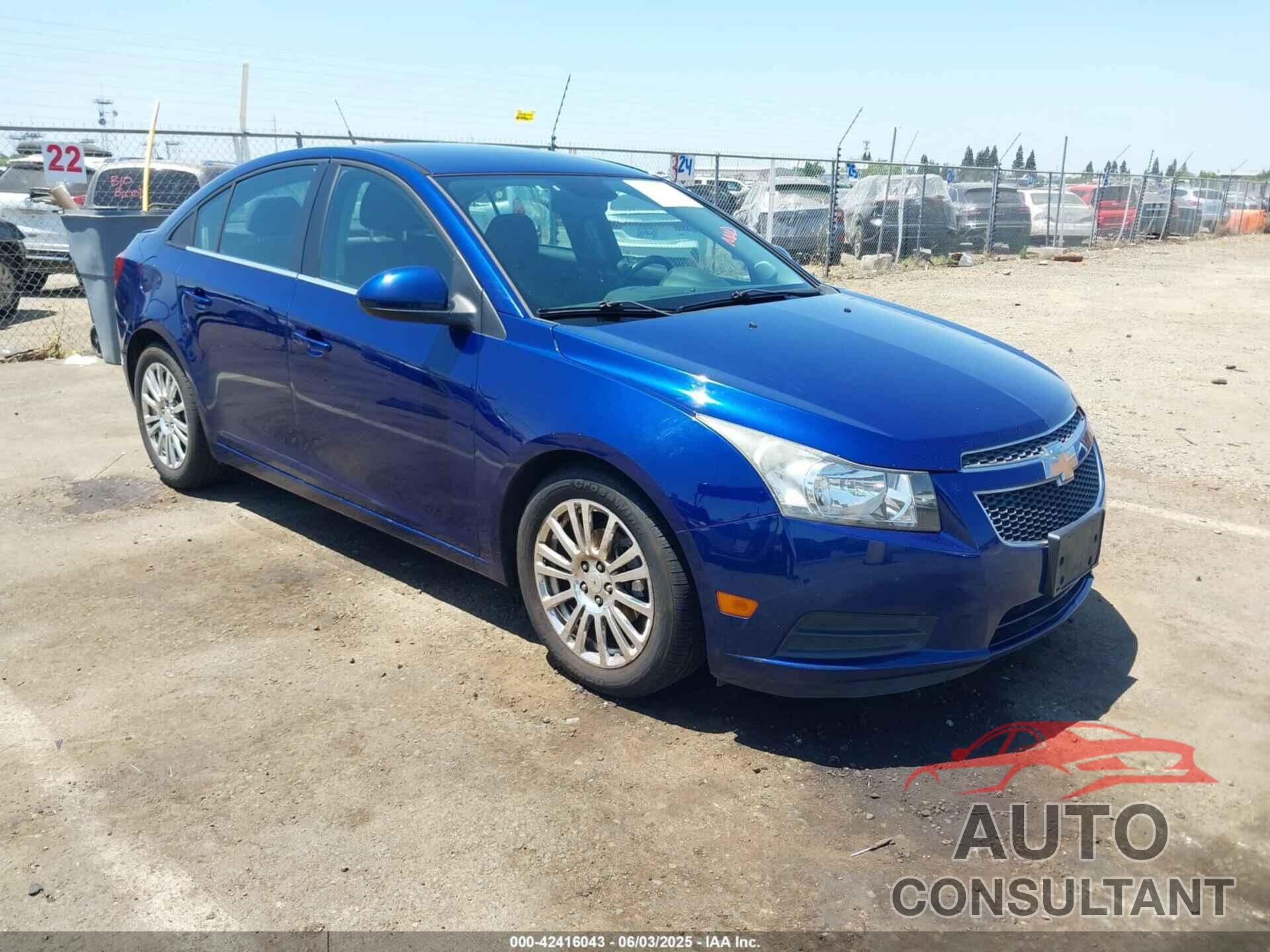 CHEVROLET CRUZE 2013 - 1G1PH5SB6D7239870
