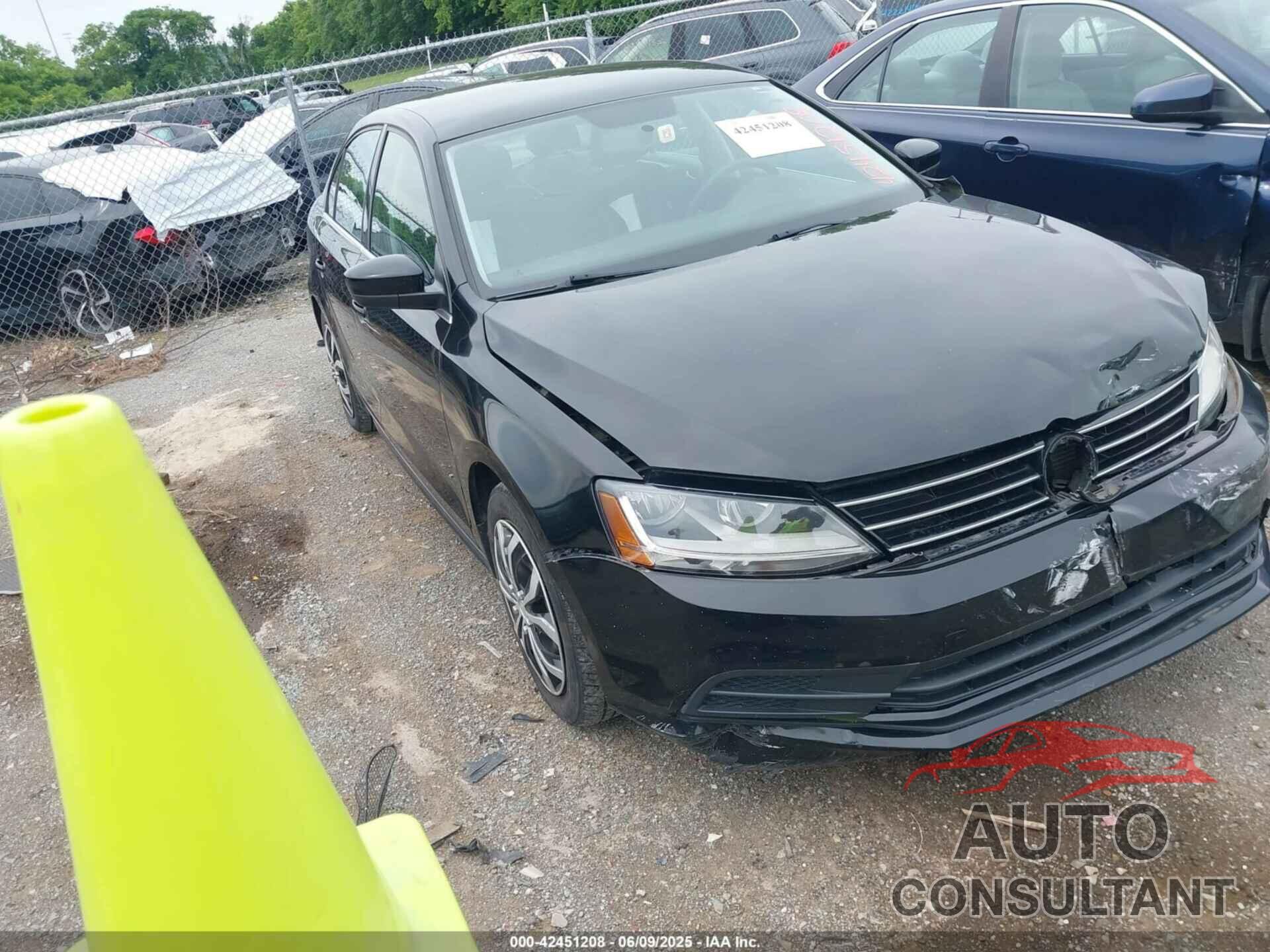 VOLKSWAGEN JETTA 2017 - 3VW2B7AJ1HM329847