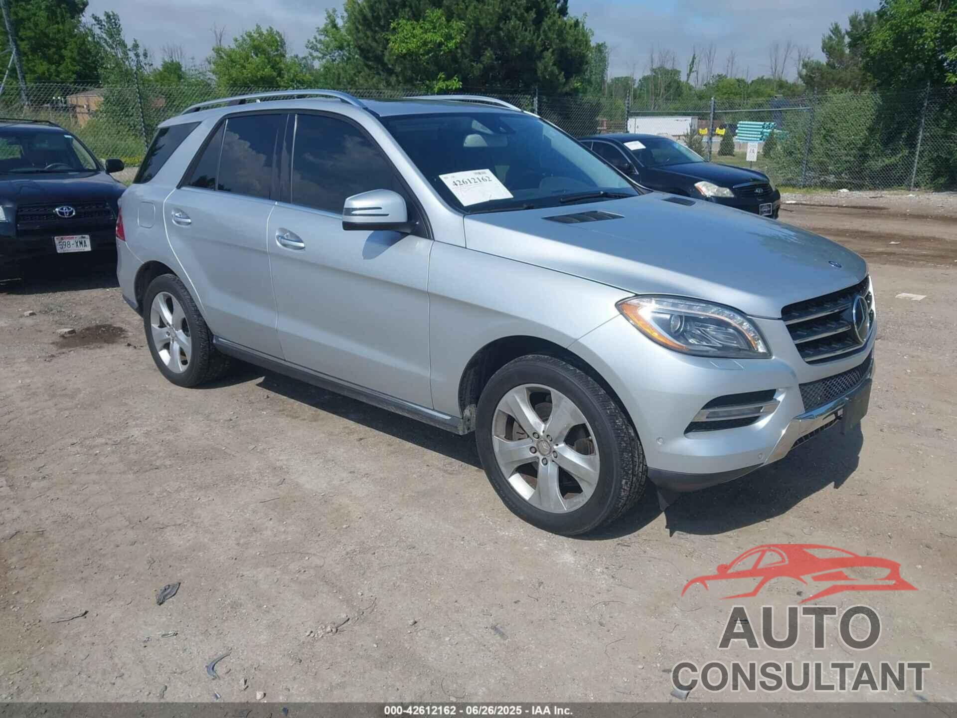 MERCEDES-BENZ ML 350 BLUETEC 2013 - 4JGDA2EB0DA139061