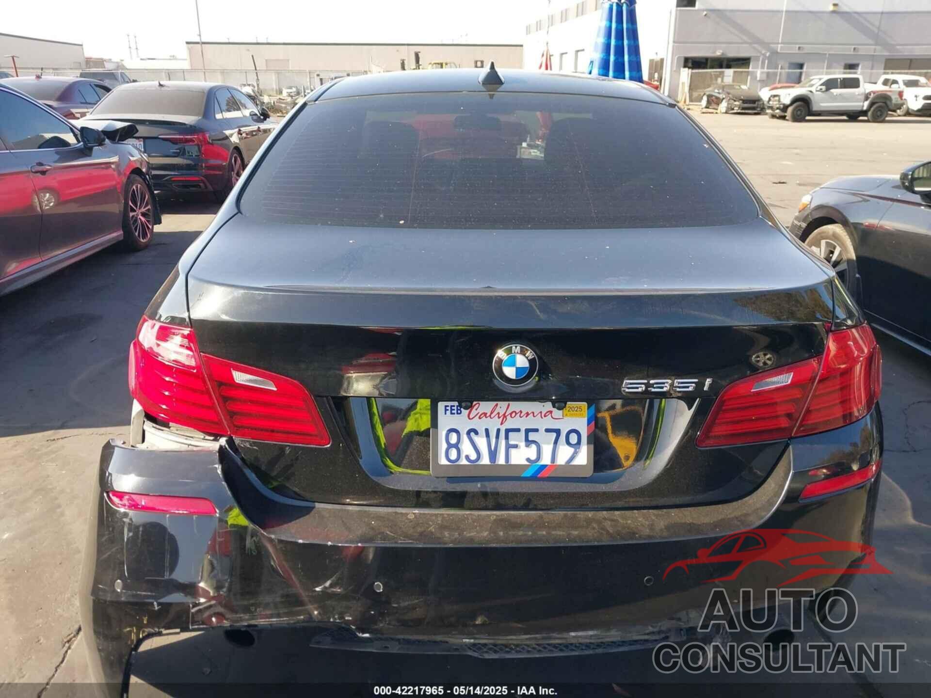 BMW 535I 2016 - WBA5B1C53GG552846