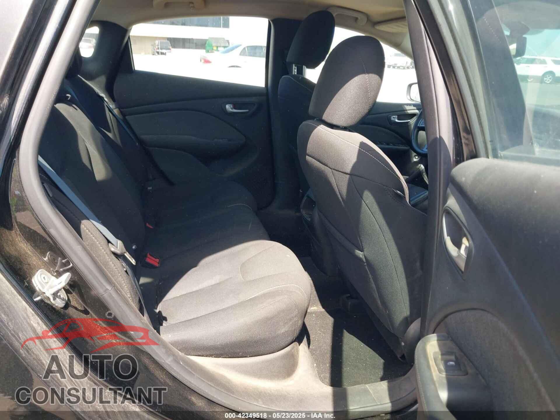 DODGE DART 2013 - 1C3CDFBA8DD309244