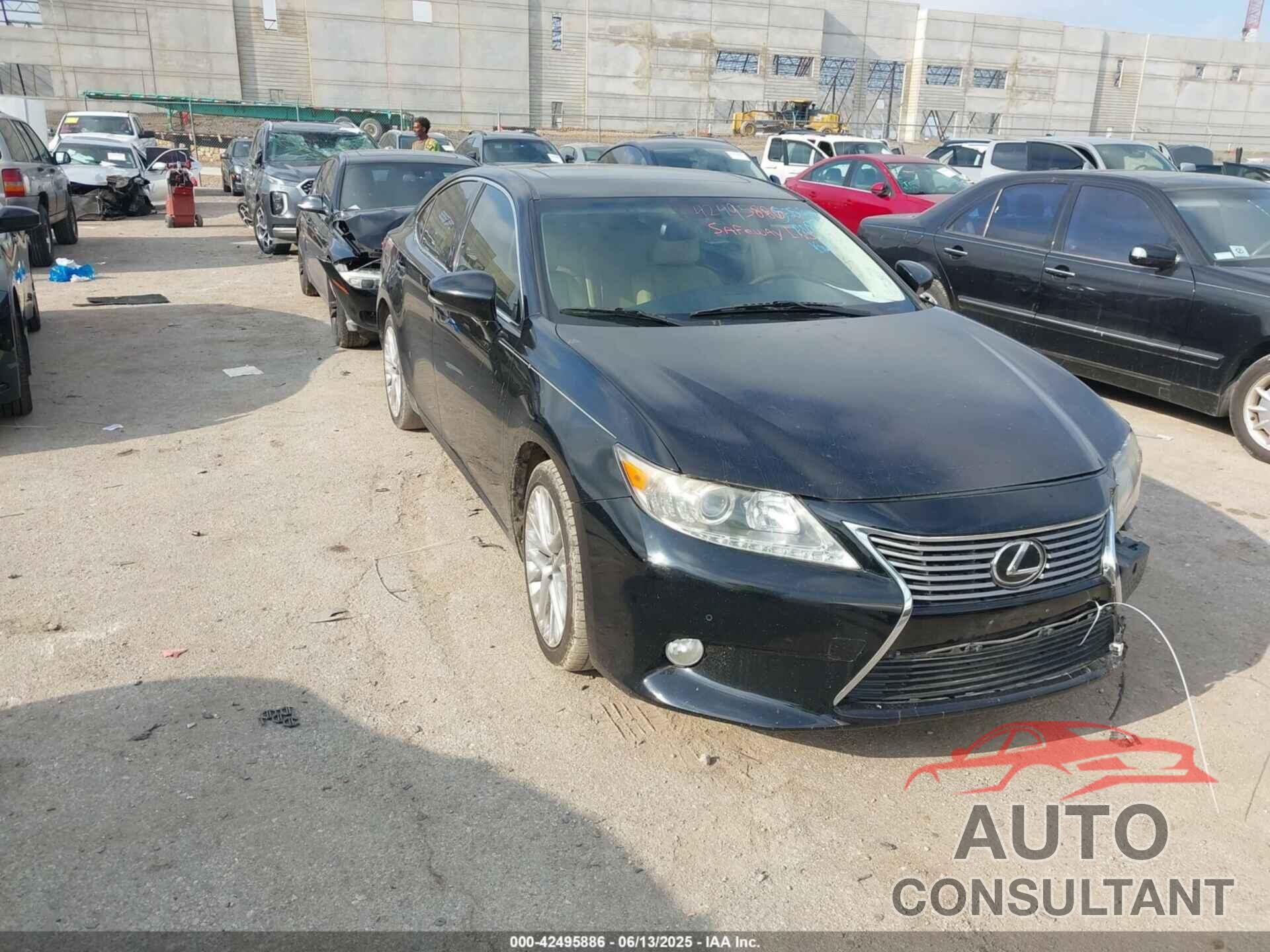 LEXUS ES 350 2013 - JTHBK1GG1D2018687