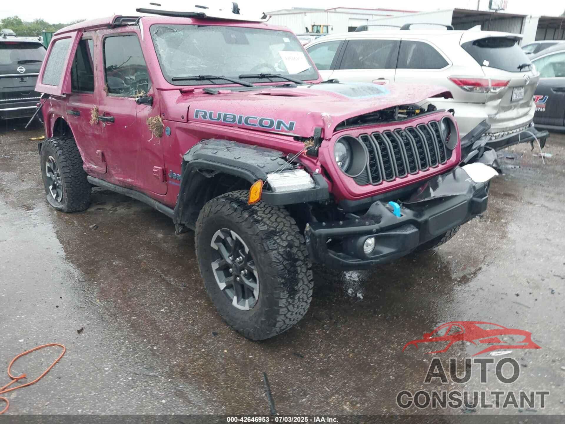 JEEP WRANGLER 4XE 2024 - 1C4RJXR66RW322169