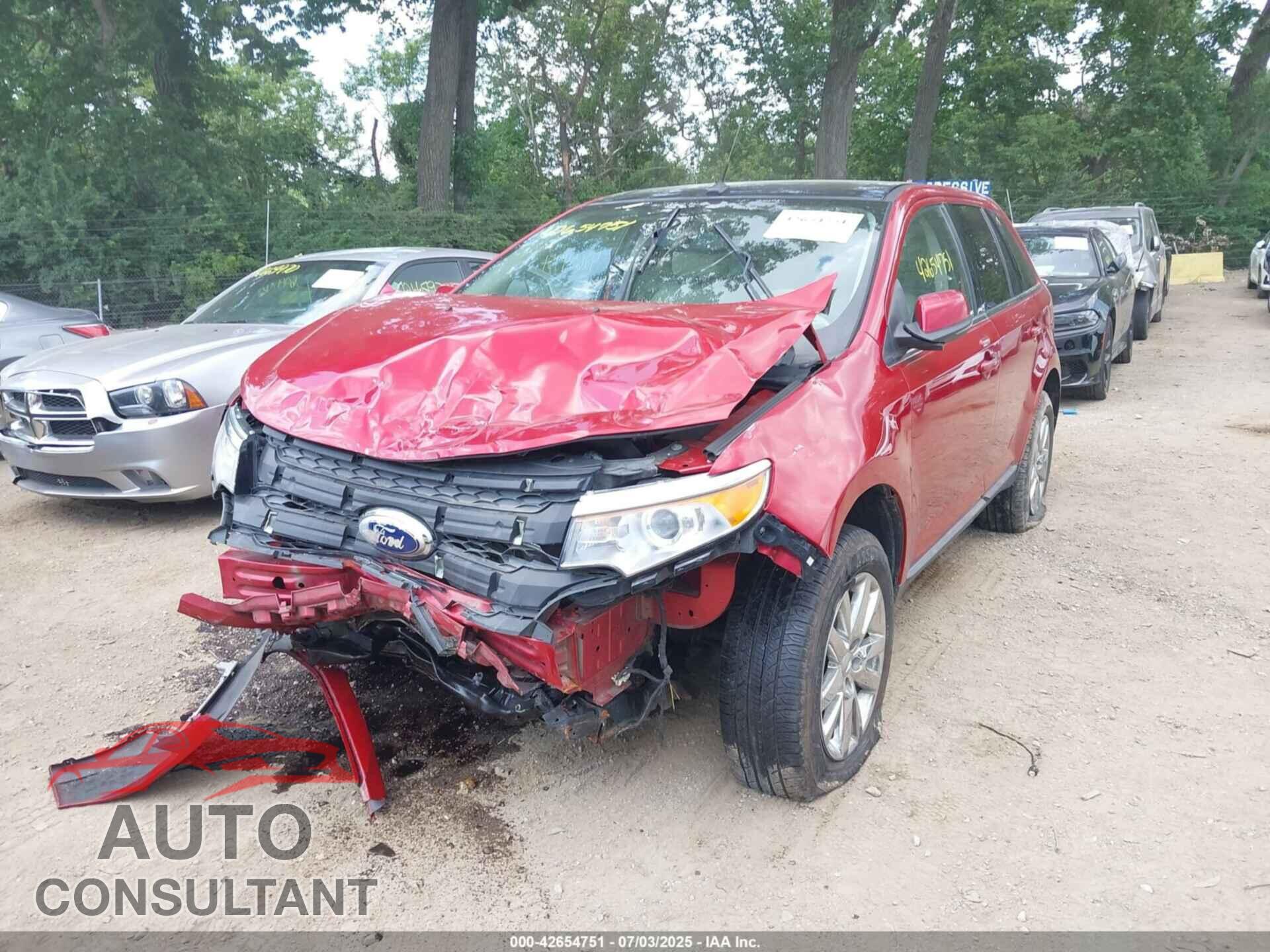 FORD EDGE 2012 - 2FMDK4KC2CBA65568