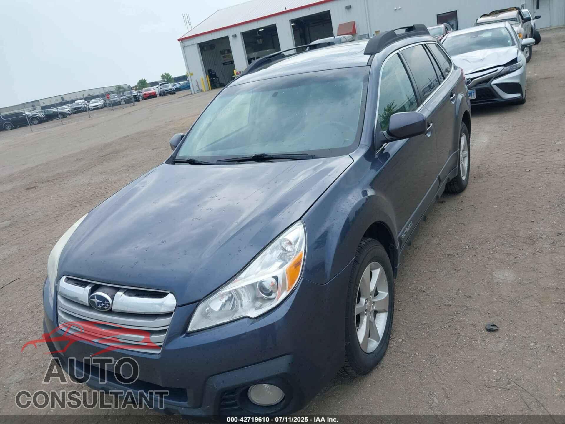SUBARU OUTBACK 2014 - 4S4BRBLC4E3212322