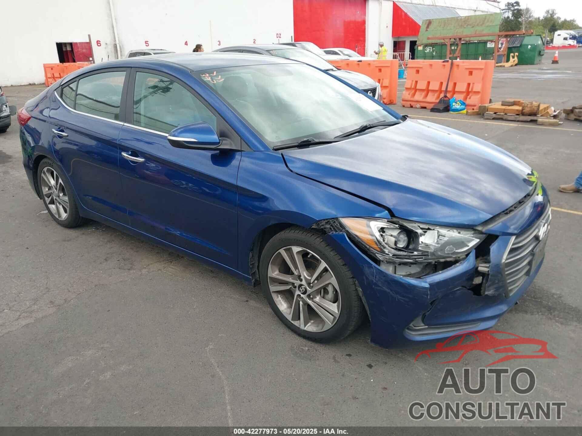 HYUNDAI ELANTRA 2017 - 5NPD84LF6HH041555