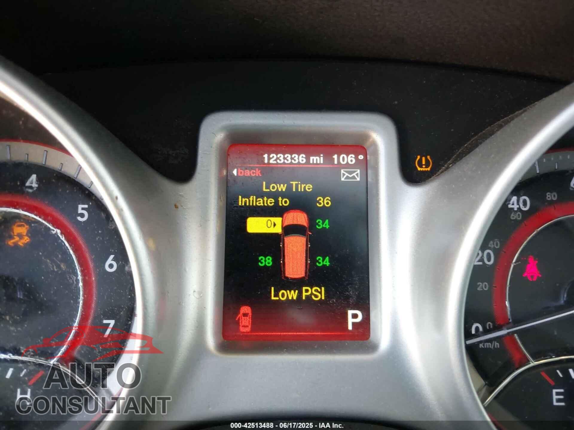 DODGE JOURNEY 2017 - 3C4PDCBB8HT564271