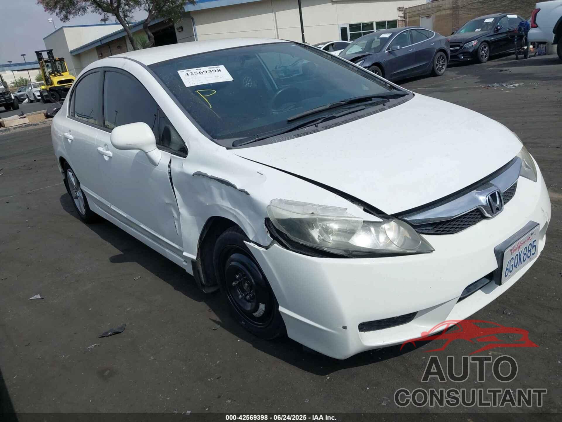 HONDA CIVIC 2009 - 2HGFA16619H328997