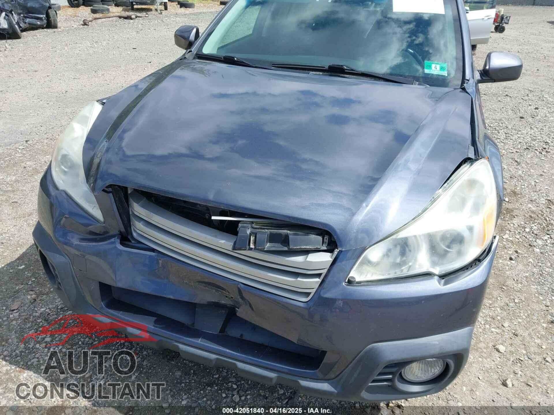 SUBARU OUTBACK 2014 - 4S4BRBCCXE3297733