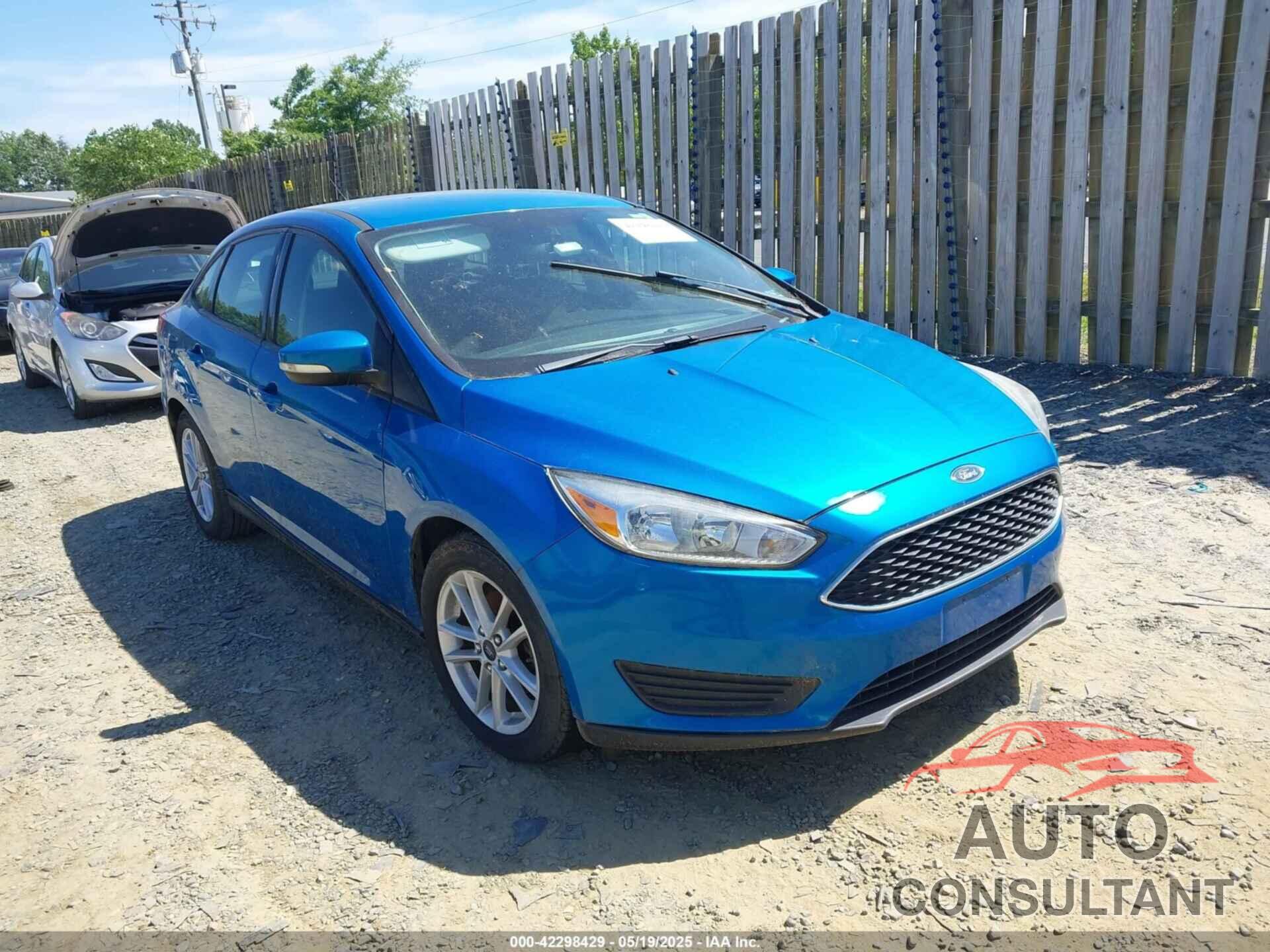 FORD FOCUS 2017 - 1FADP3F26HL221545