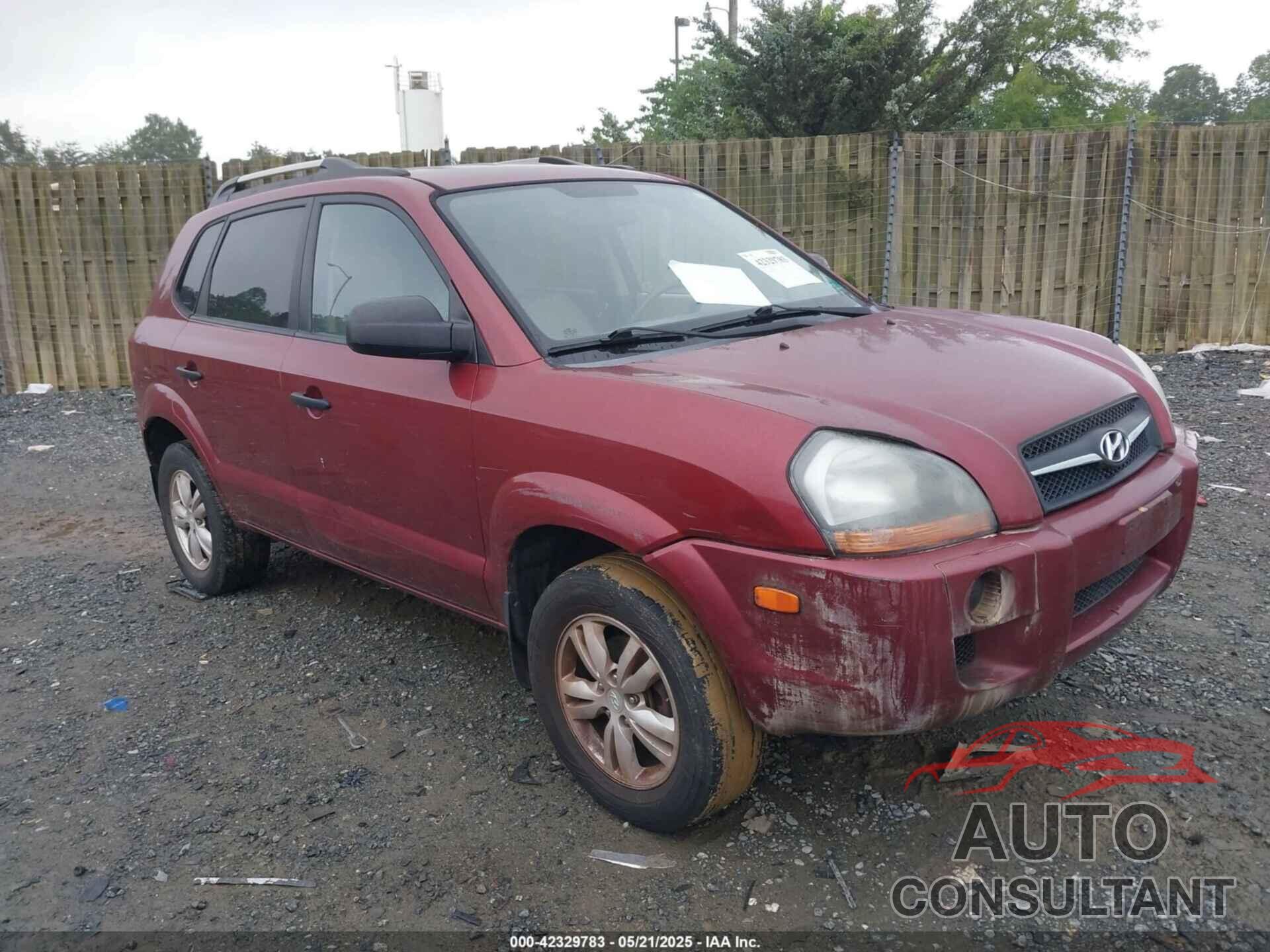 HYUNDAI TUCSON 2009 - KM8JM12B69U937921