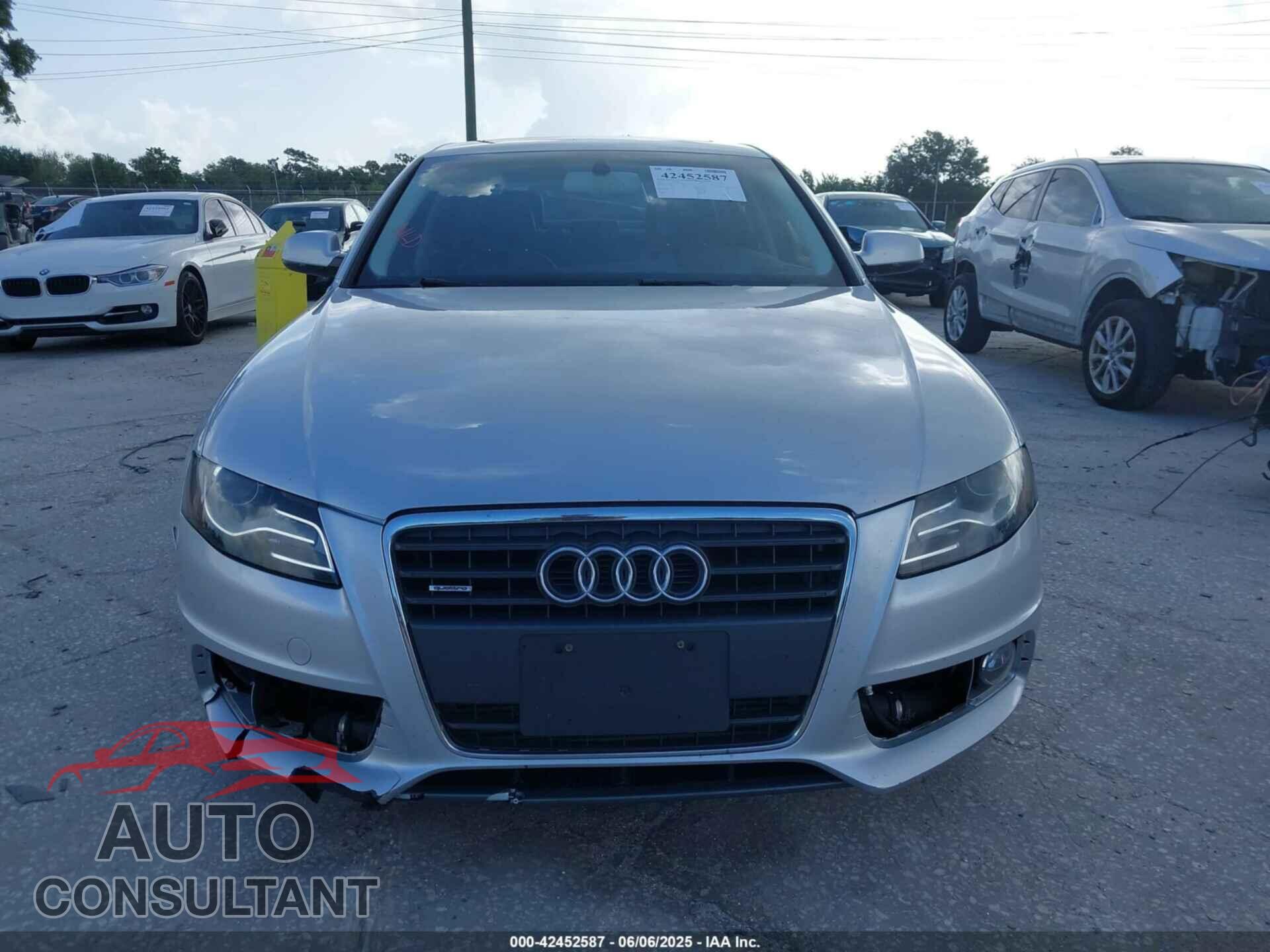 AUDI A4 2012 - WAUFFAFL1CA112432