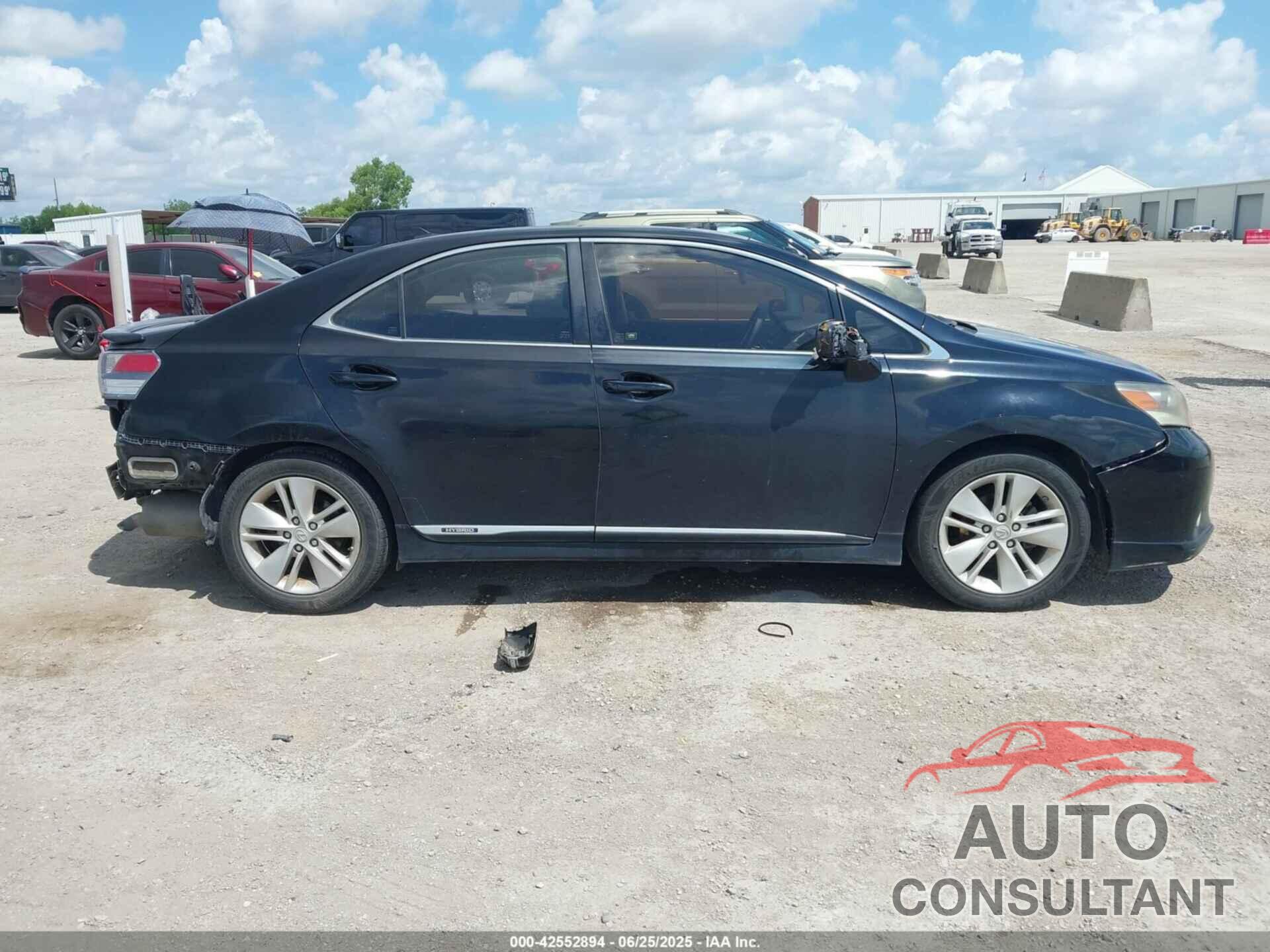 LEXUS HS 250H 2010 - JTHBB1BA9A2005782