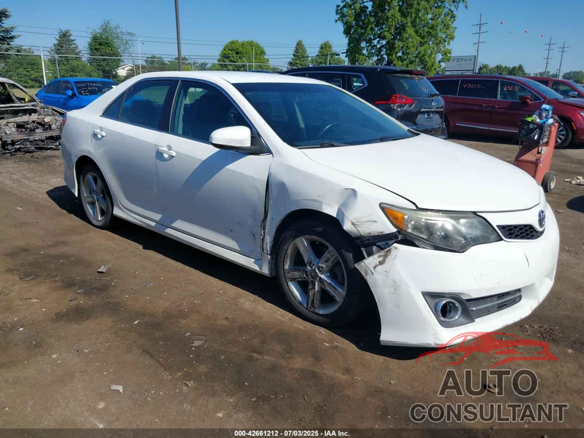 TOYOTA CAMRY 2013 - 4T1BF1FK4DU657724