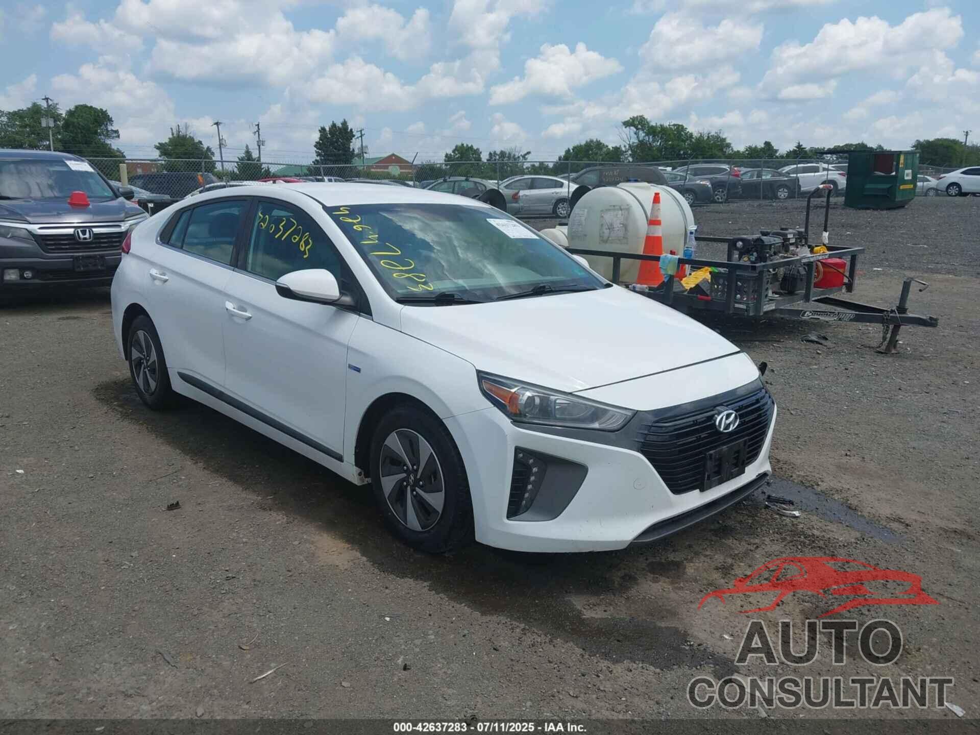 HYUNDAI IONIQ HYBRID 2017 - KMHC75LCXHU020395
