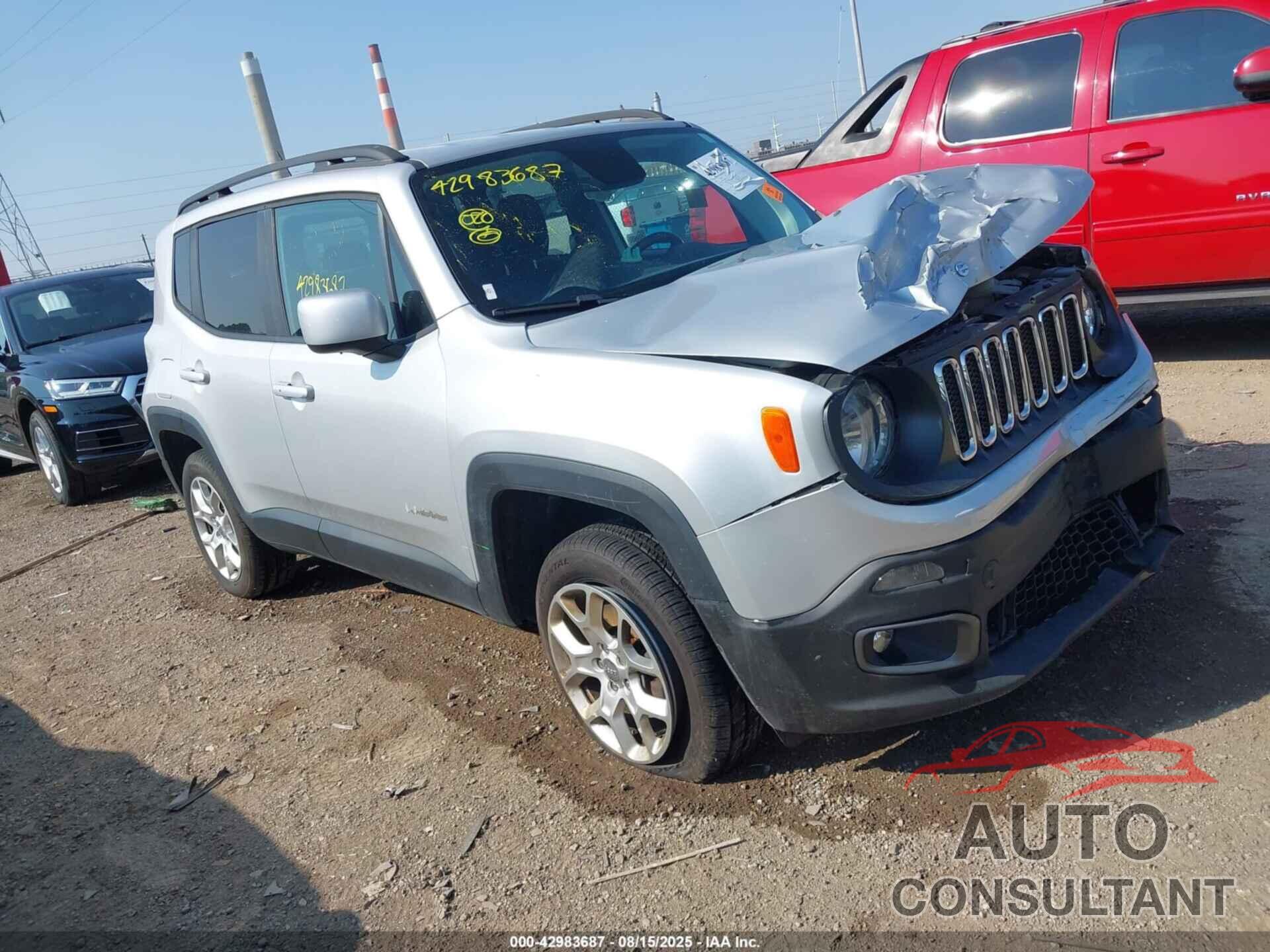 JEEP RENEGADE 2017 - ZACCJBBB8HPE86177