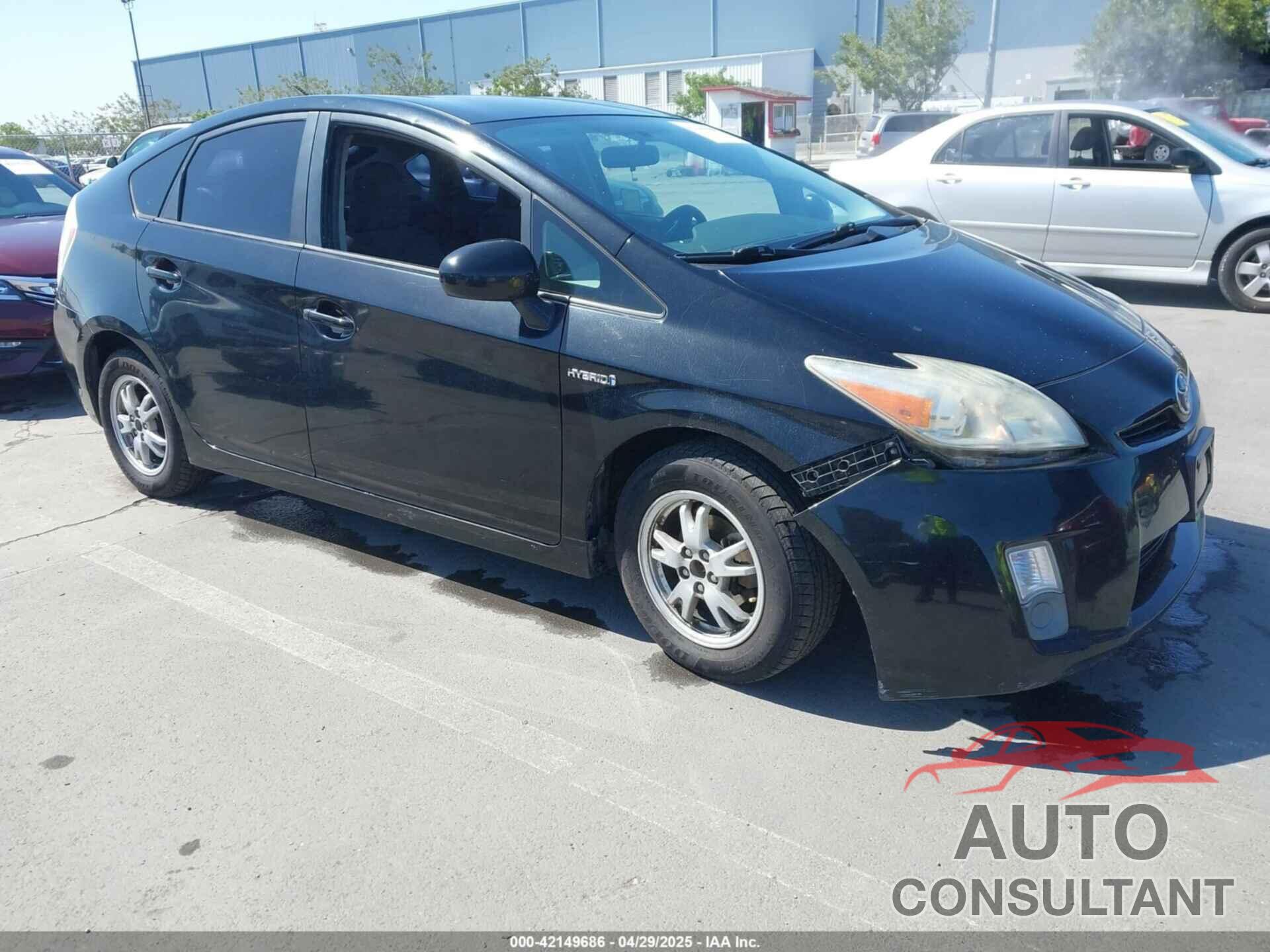 TOYOTA PRIUS 2011 - JTDKN3DU8B1362809
