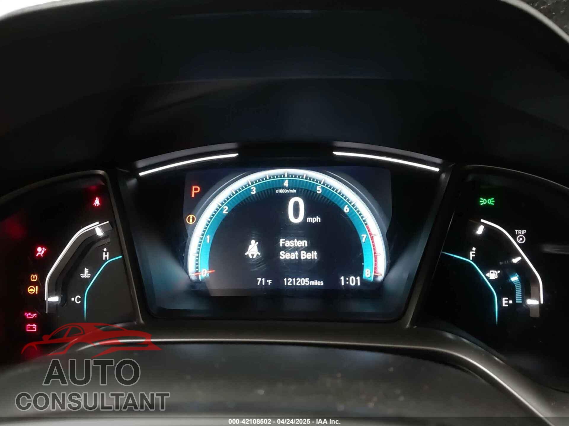 HONDA CIVIC 2017 - 19XFC2F7XHE076507