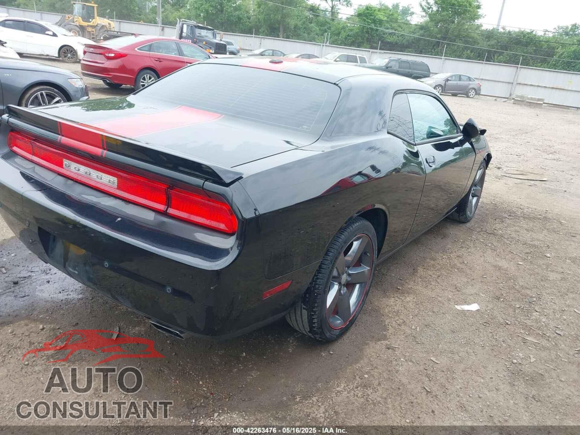 DODGE CHALLENGER 2013 - 2C3CDYAG1DH581784