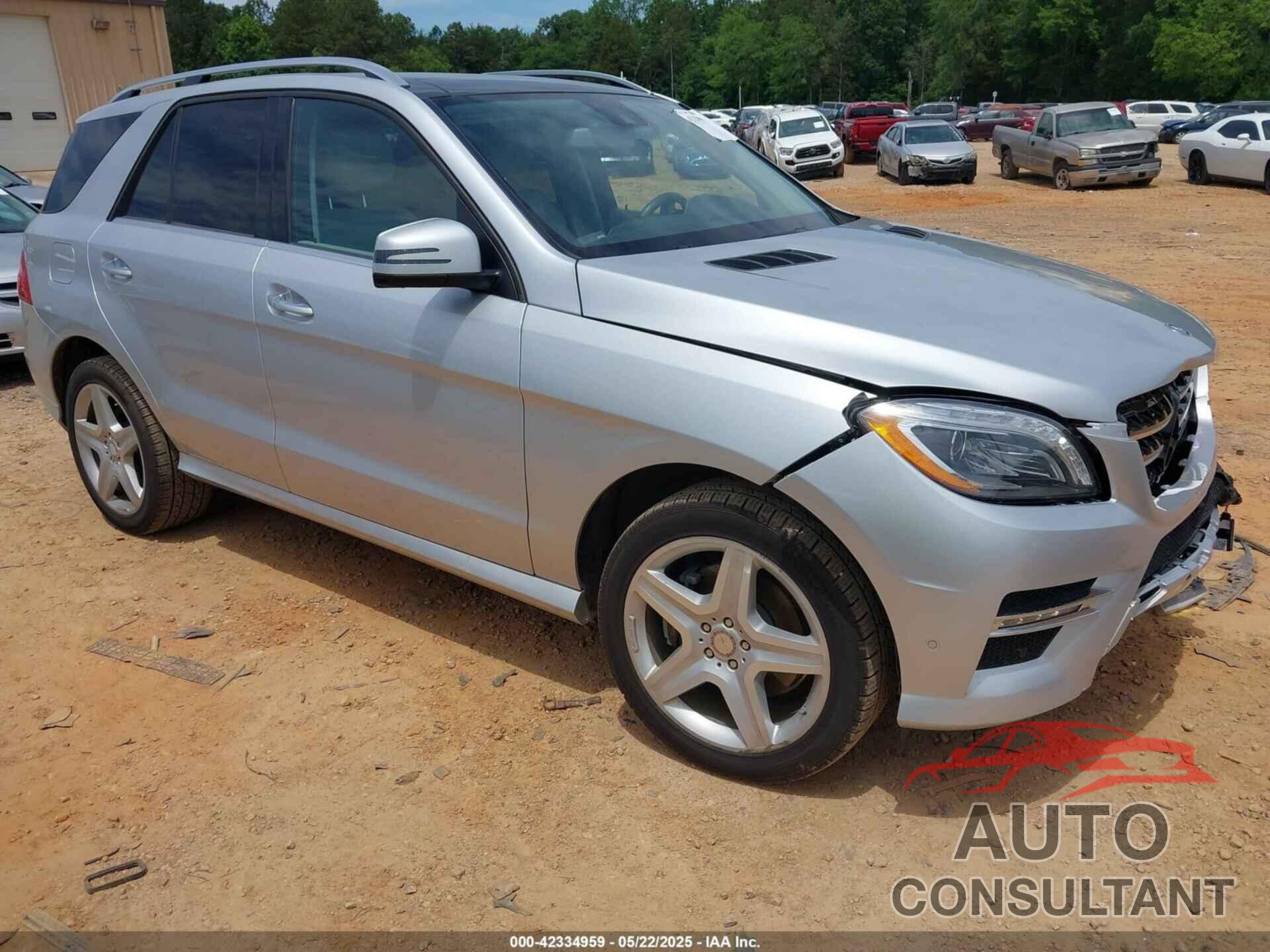 MERCEDES-BENZ ML 400 2015 - 4JGDA5GB8FA582916