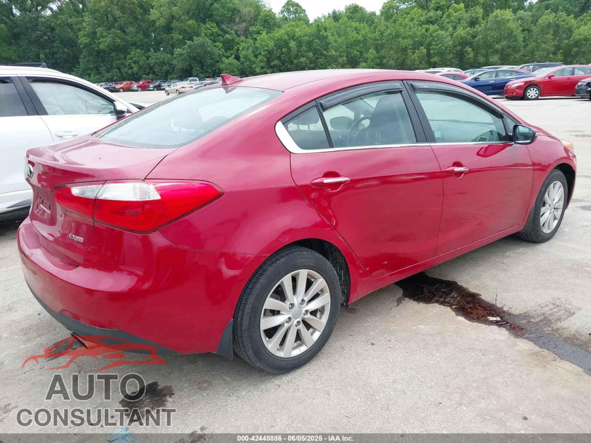 KIA FORTE 2014 - KNAFX4A81E5151759