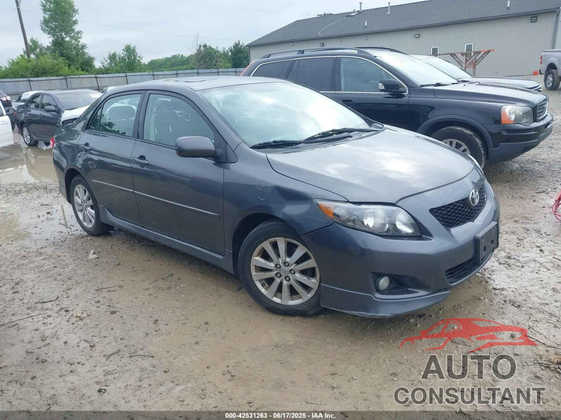 TOYOTA COROLLA 2010 - 2T1BU4EE7AC227444