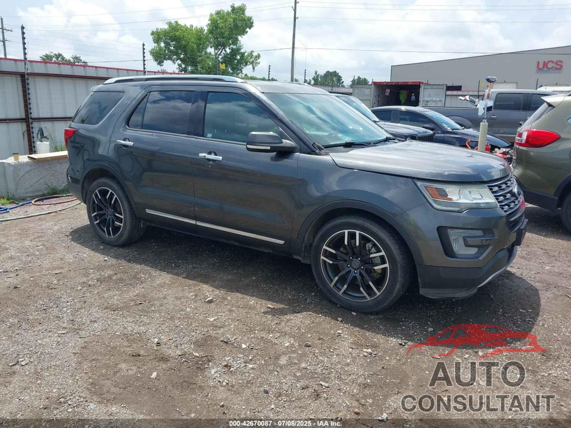 FORD EXPLORER 2017 - 1FM5K7F8XHGA69153
