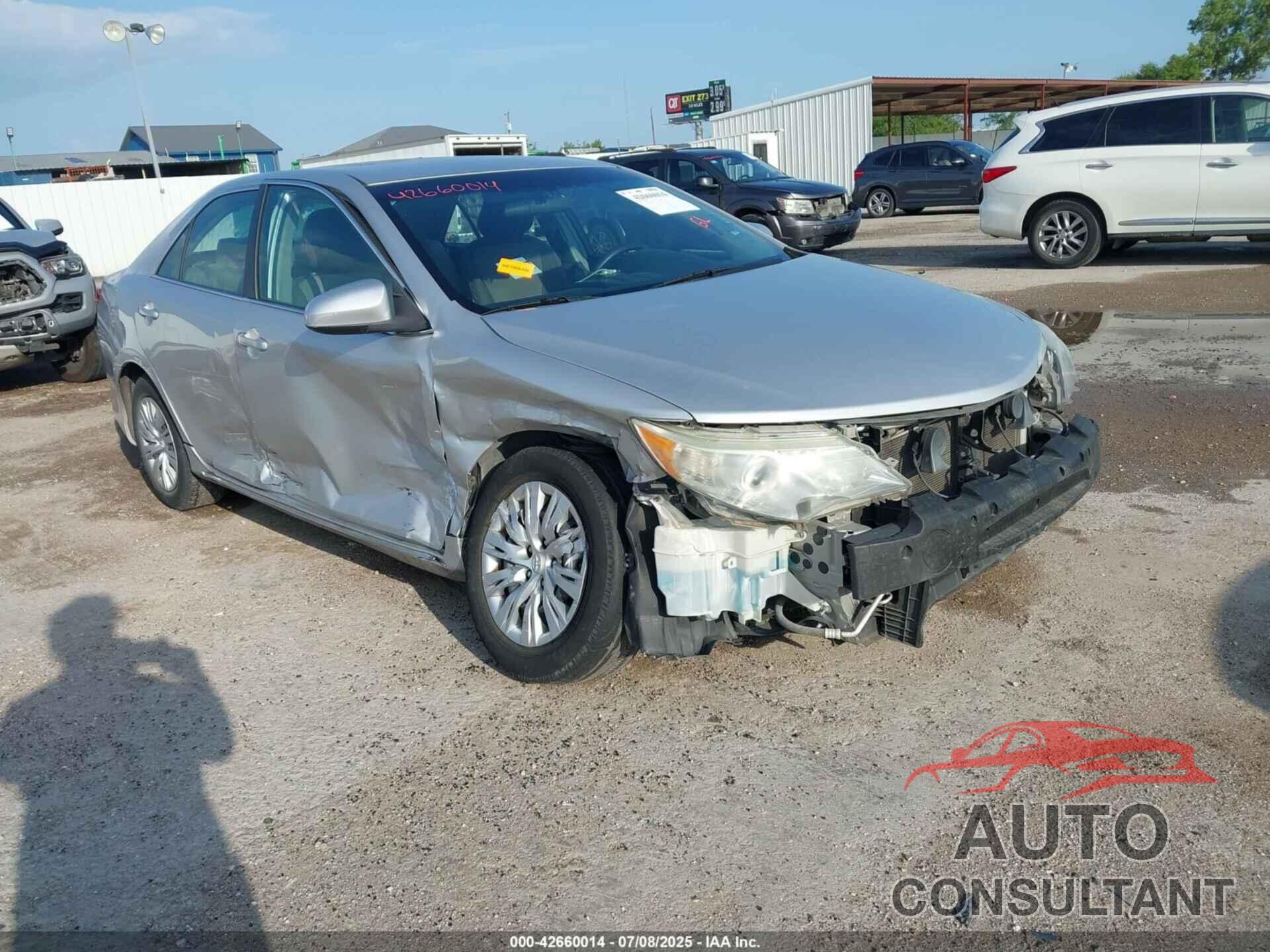 TOYOTA CAMRY 2014 - 4T4BF1FK2ER359096