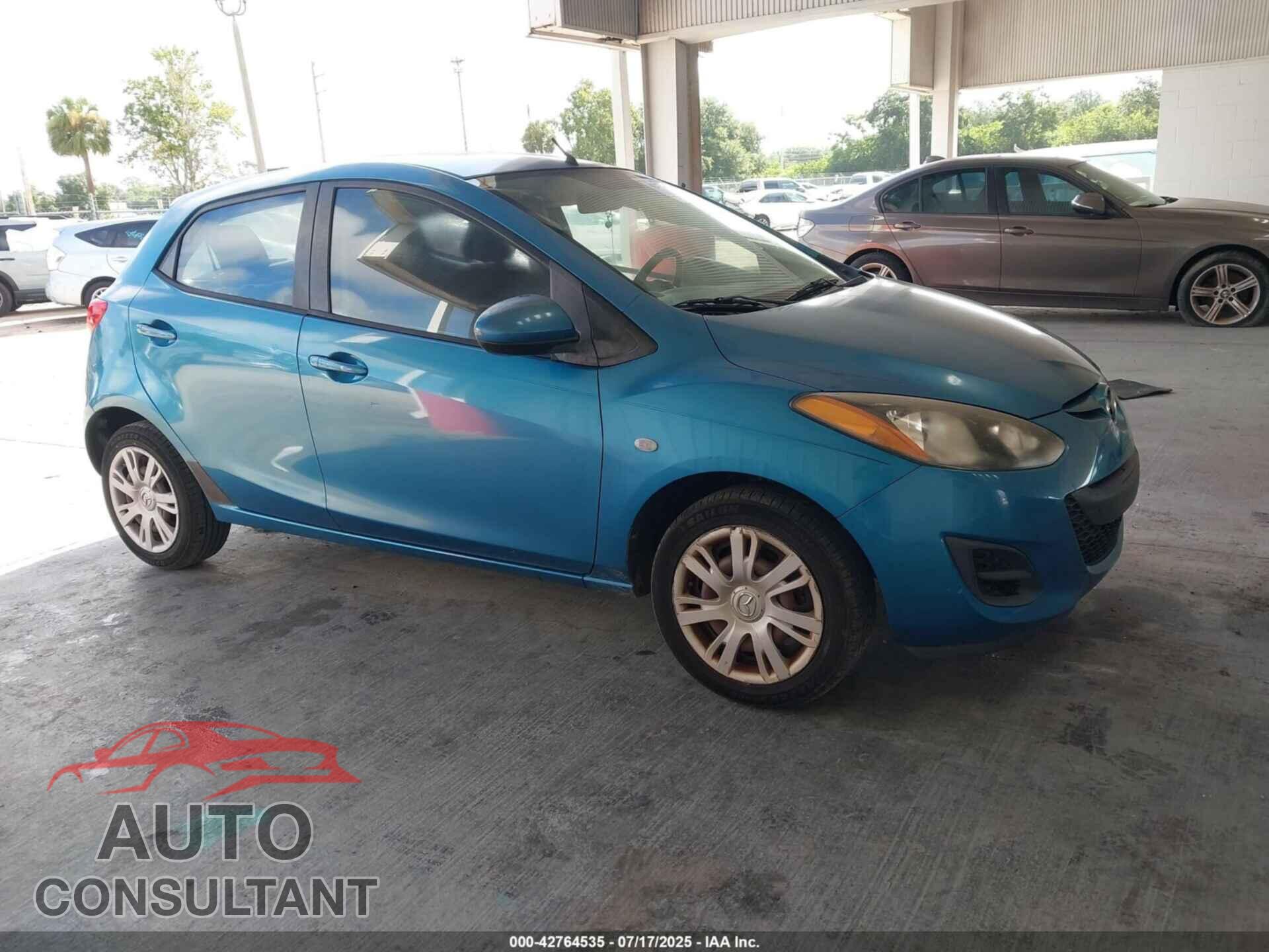 MAZDA MAZDA2 2012 - JM1DE1KY5C0148841