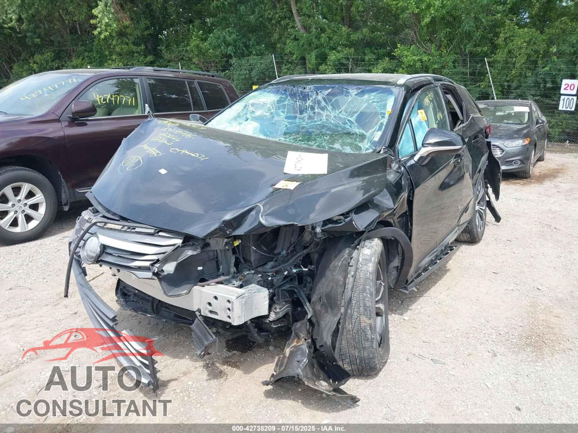 LEXUS RX 350 2017 - 2T2BZMCA2HC084071