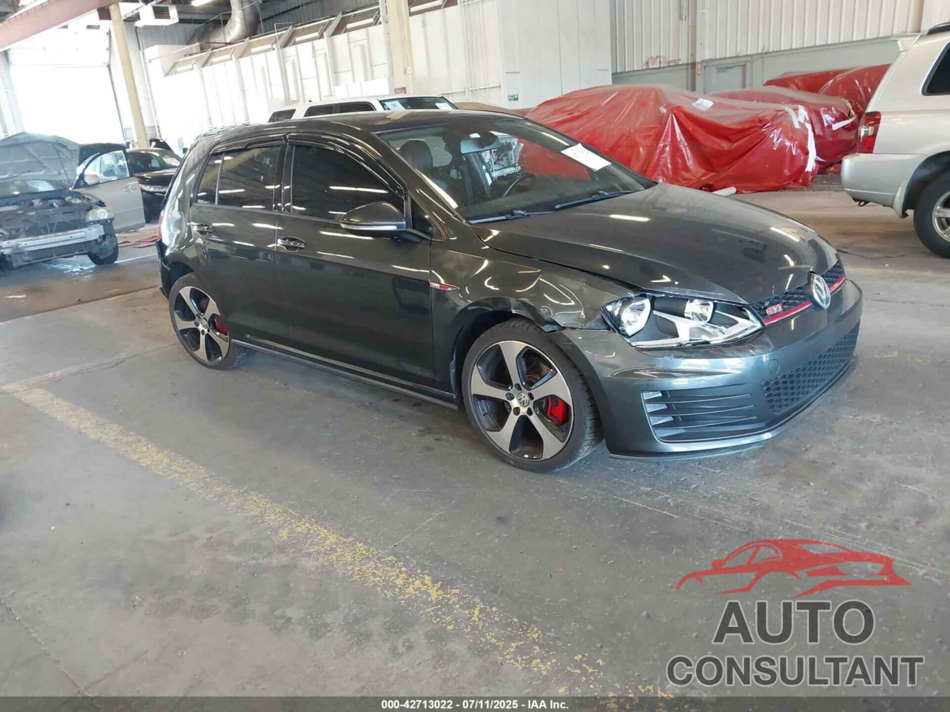 VOLKSWAGEN GOLF GTI 2016 - 3VW4T7AU8GM010699