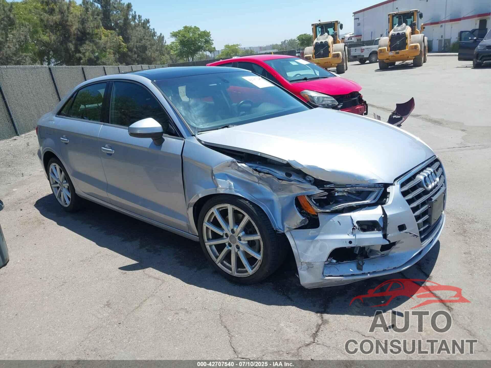 AUDI A3 2016 - WAUA7GFF1G1031747
