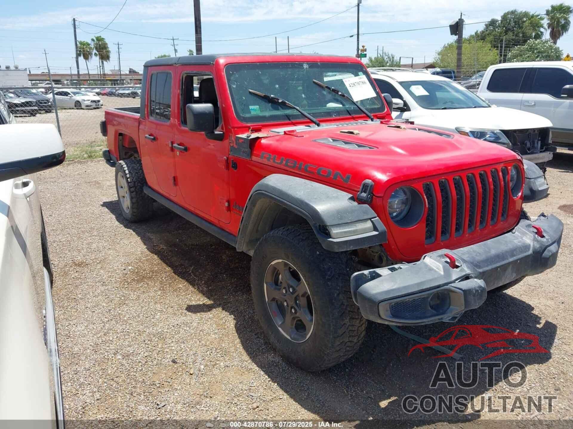 JEEP GLADIATOR 2020 - 1C6JJTBG1LL100566