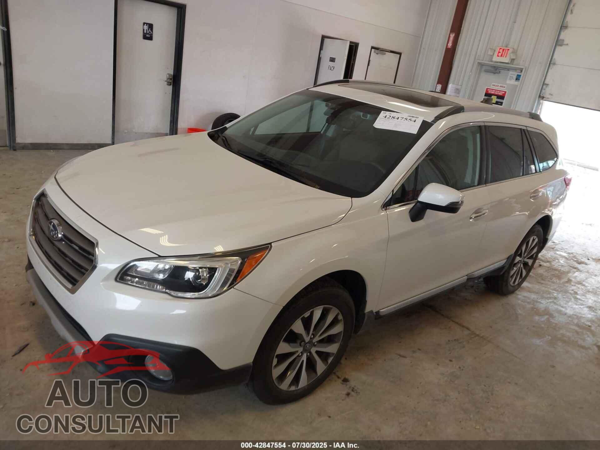 SUBARU OUTBACK 2017 - 4S4BSETC6H3311203