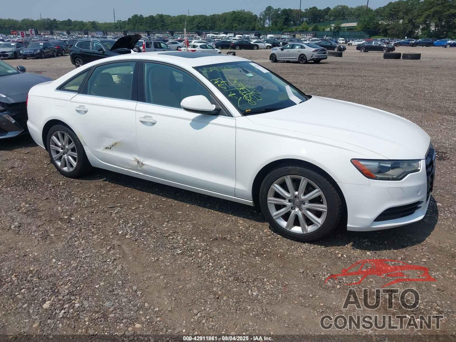 AUDI A6 2013 - WAUGFAFC7DN051490