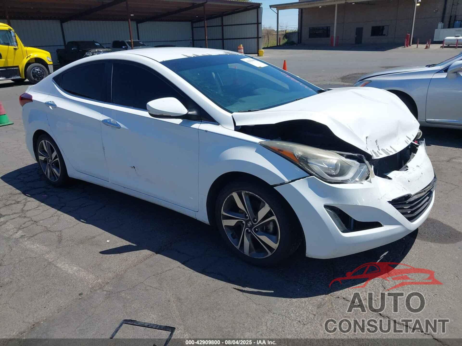 HYUNDAI ELANTRA 2014 - 5NPDH4AE8EH492105