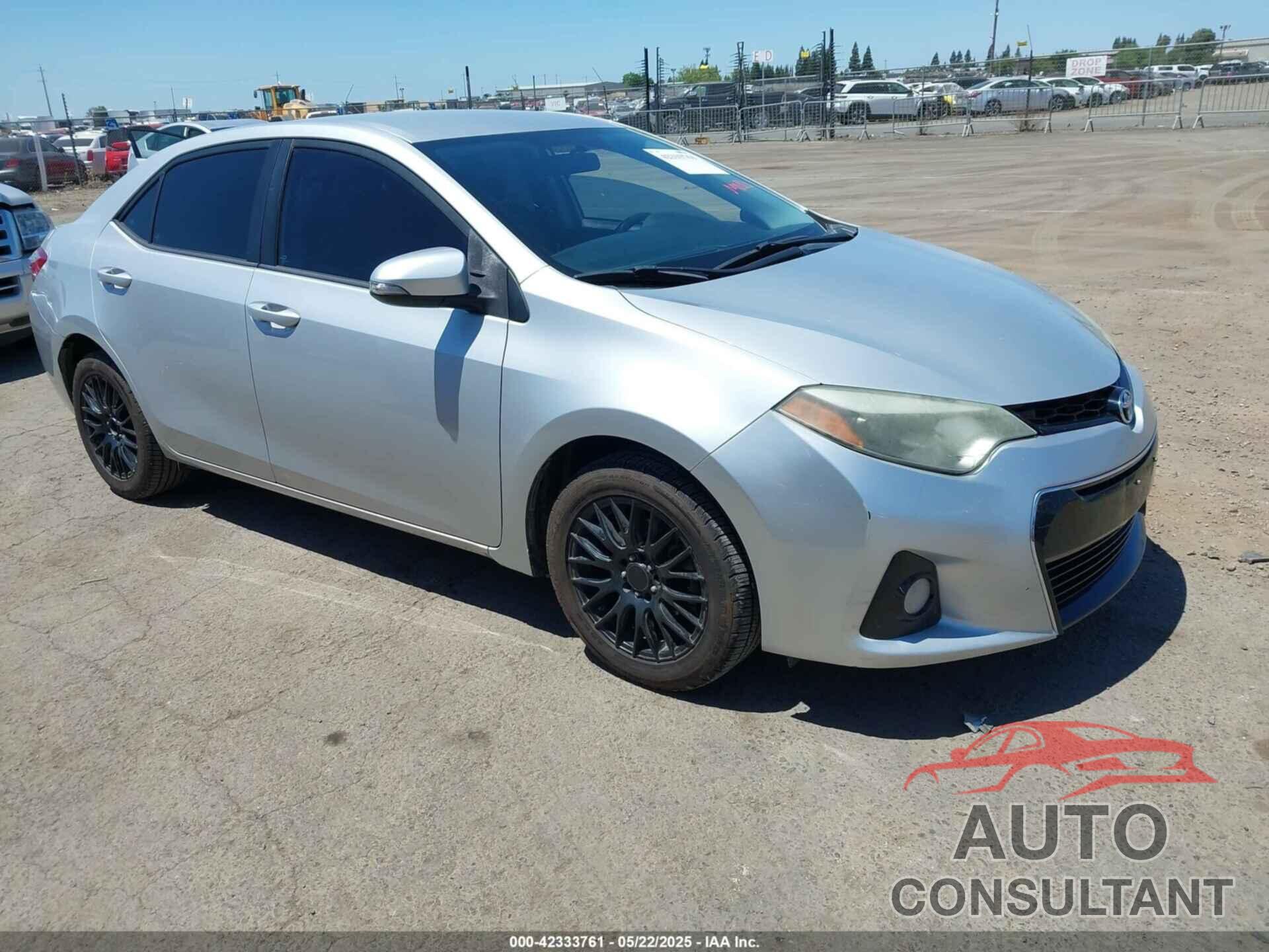 TOYOTA COROLLA 2014 - 5YFBURHE4EP162471