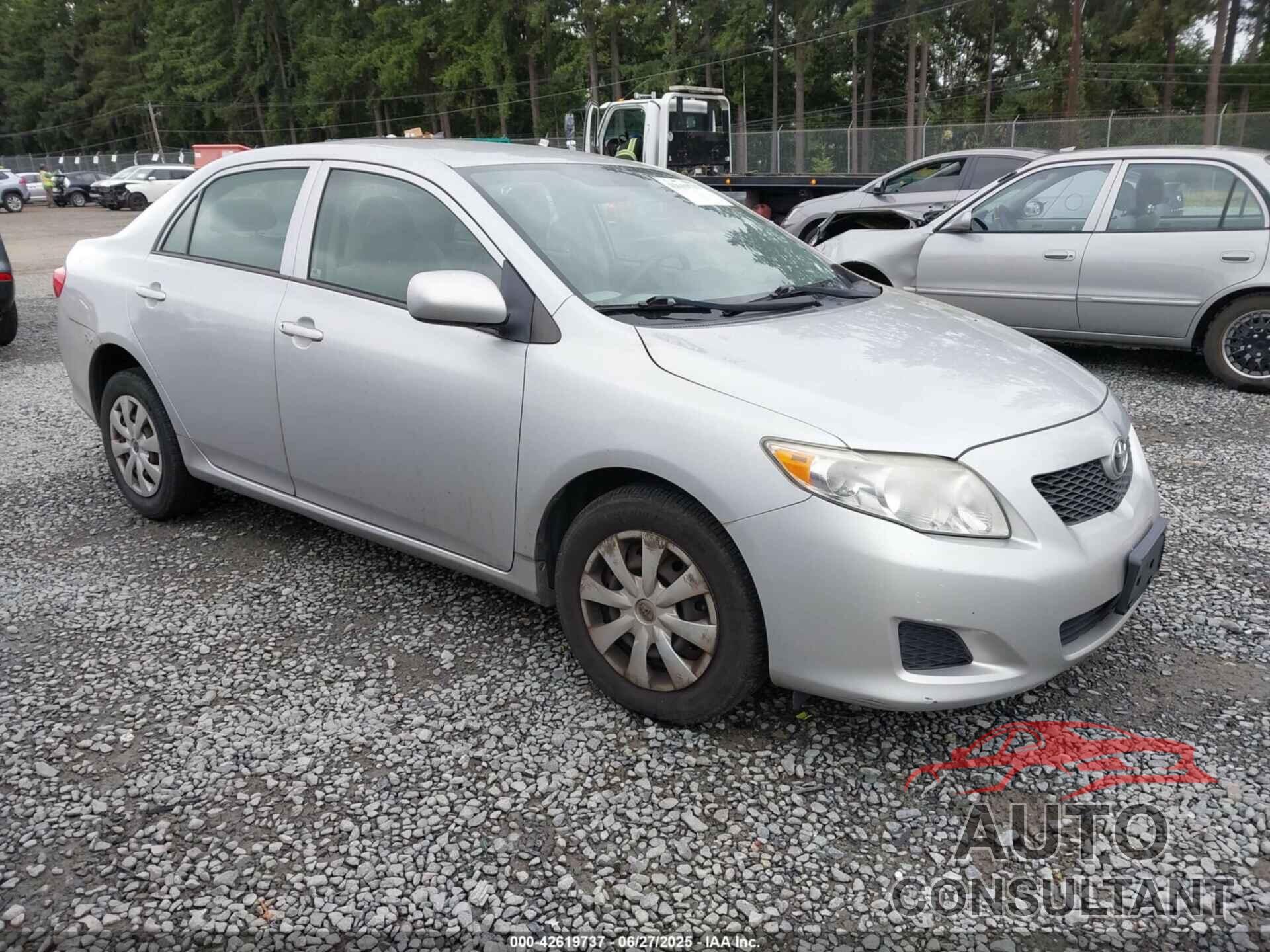TOYOTA COROLLA 2009 - 1NXBU40E79Z072458
