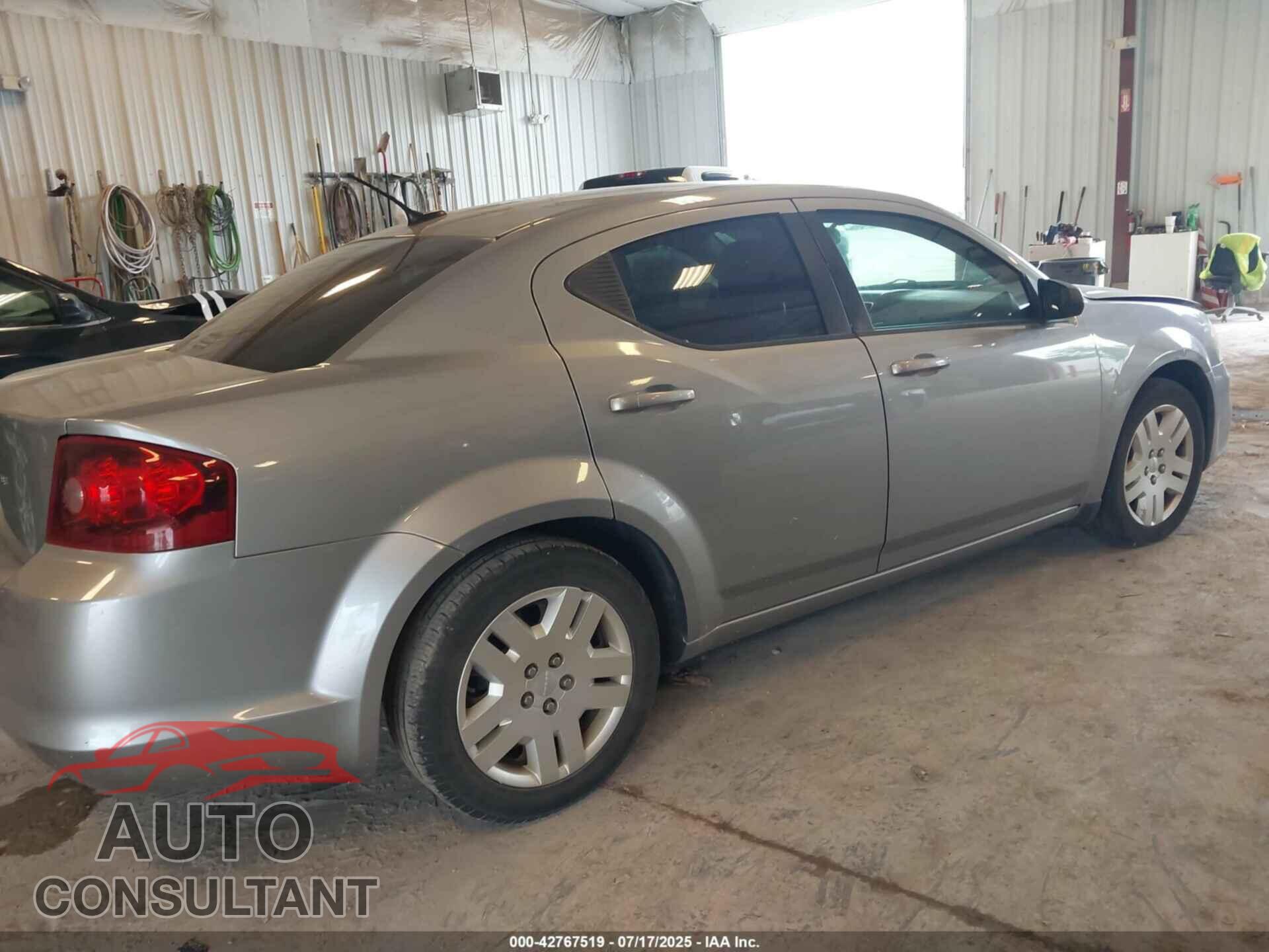 DODGE AVENGER 2013 - 1C3CDZAG0DN749637