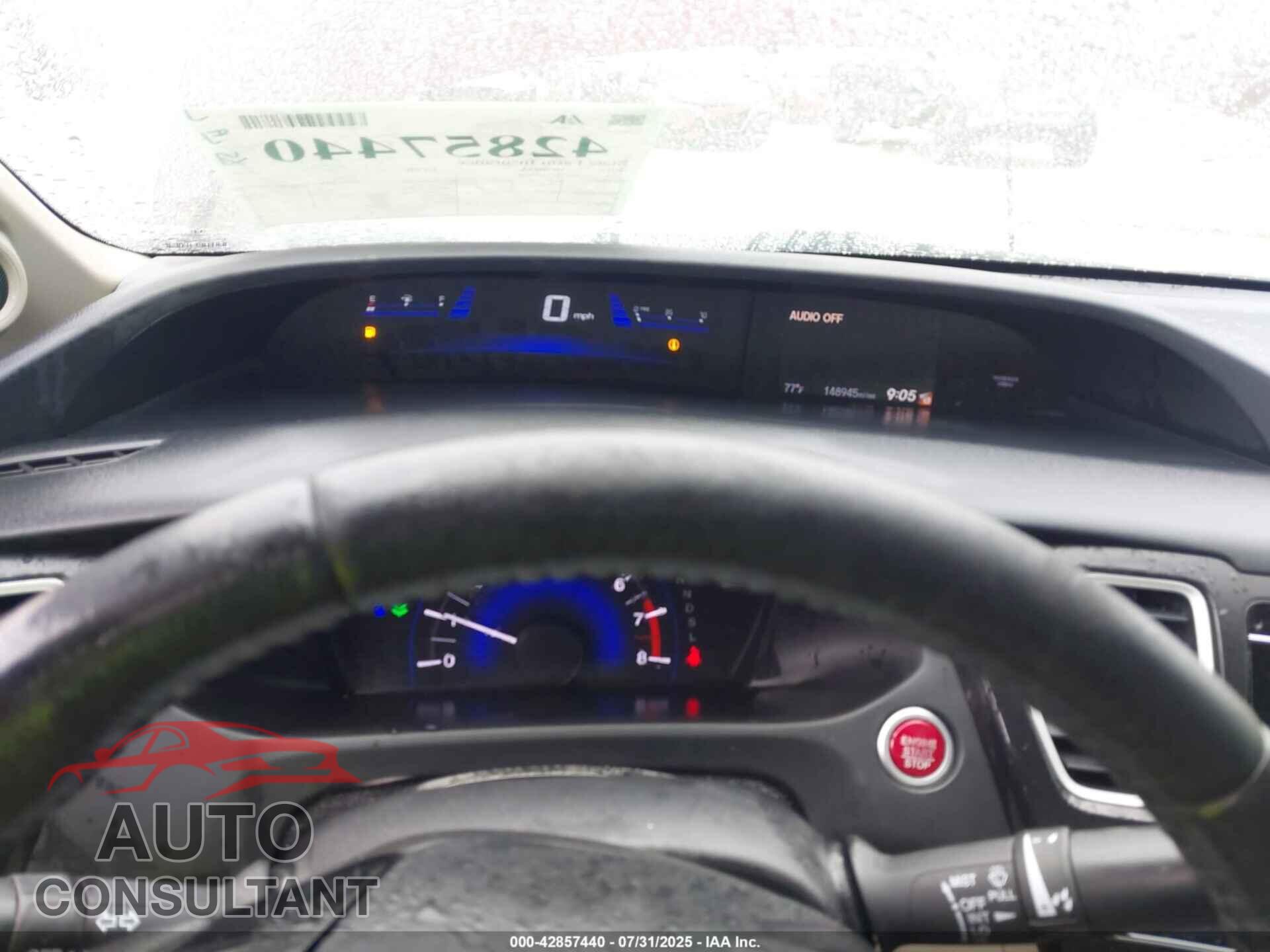 HONDA CIVIC 2015 - 19XFB2F91FE077904