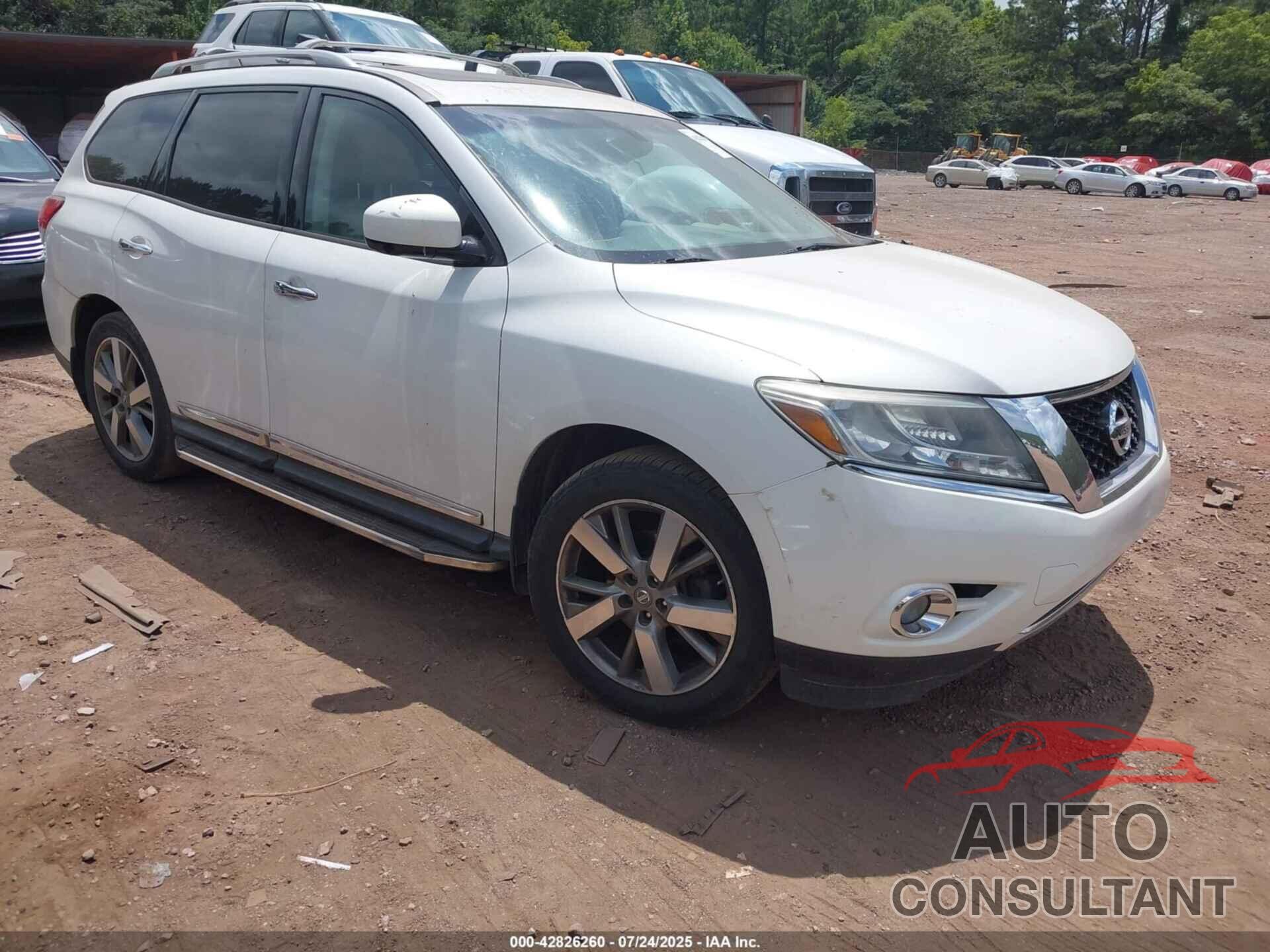 NISSAN PATHFINDER 2013 - 5N1AR2MN3DC648797
