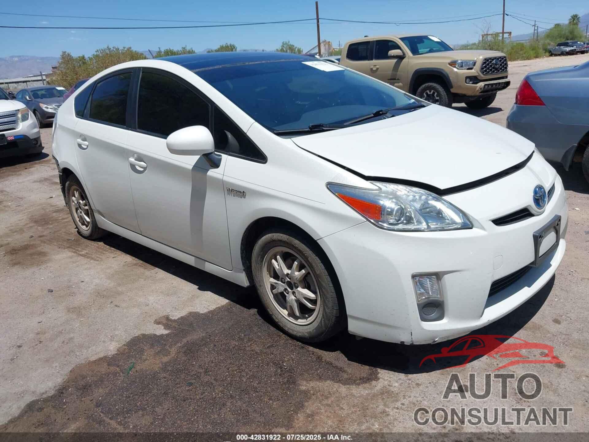 TOYOTA PRIUS 2011 - JTDKN3DU0B1331294