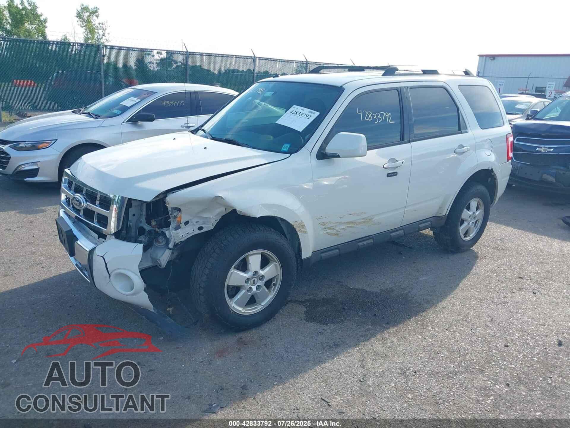 FORD ESCAPE 2012 - 1FMCU9EG8CKC39361