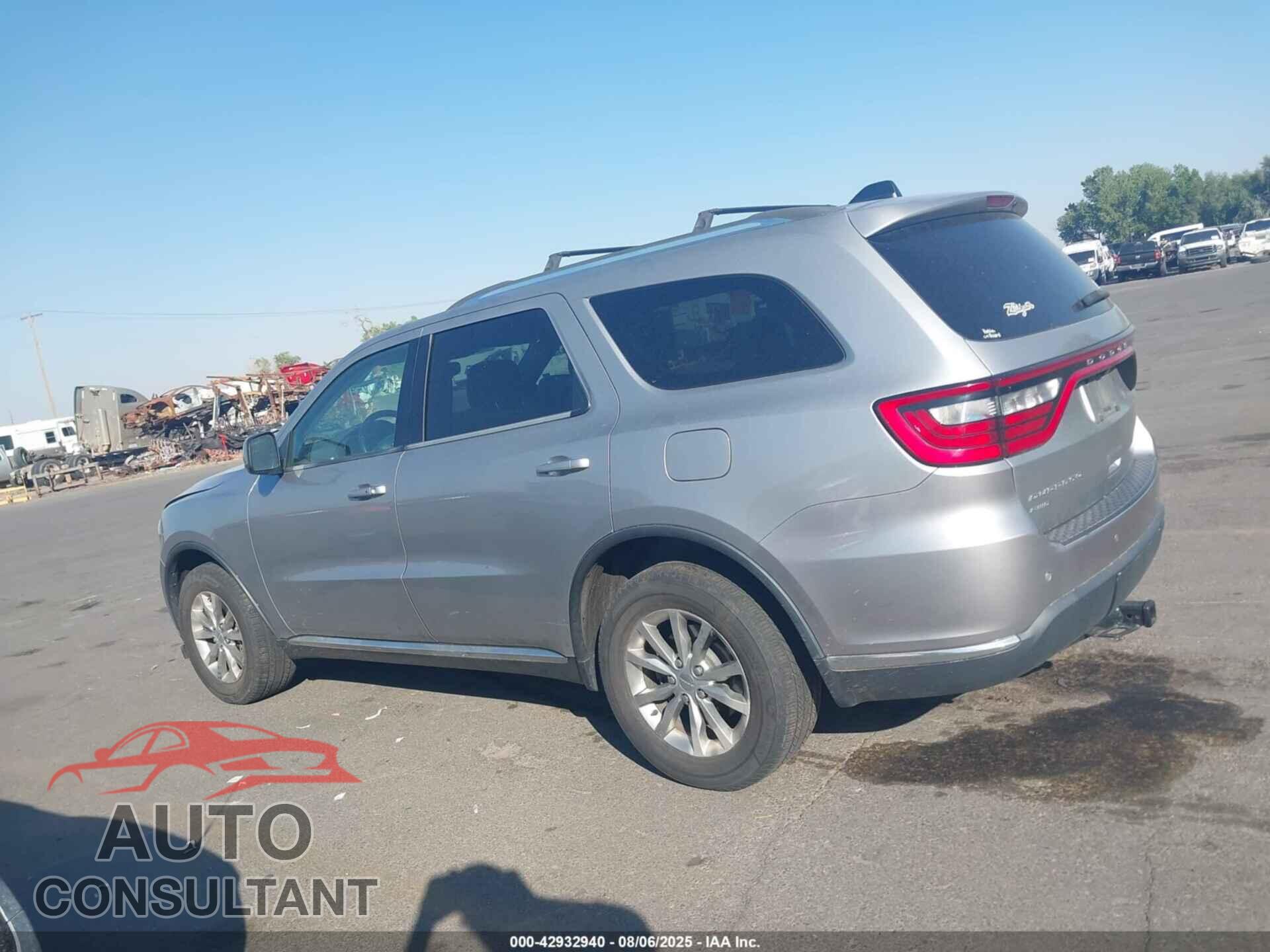 DODGE DURANGO 2017 - 1C4RDJAG3HC936850
