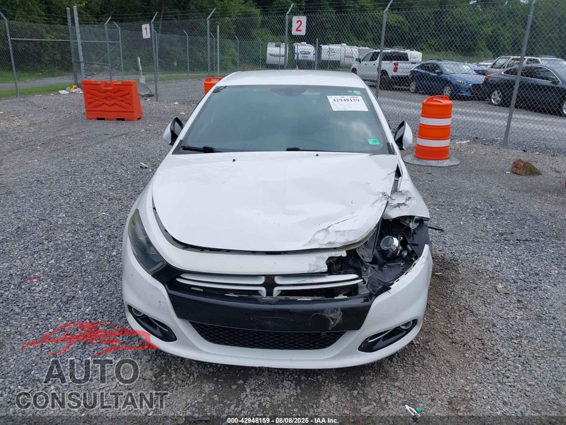 DODGE DART 2013 - 1C3CDFBAXDD122829