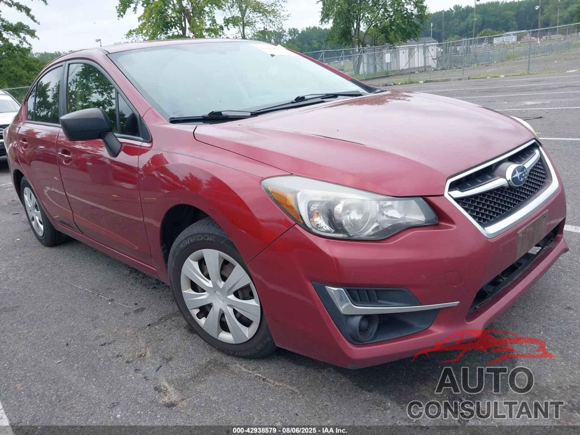 SUBARU IMPREZA 2016 - JF1GJAA62GG017085