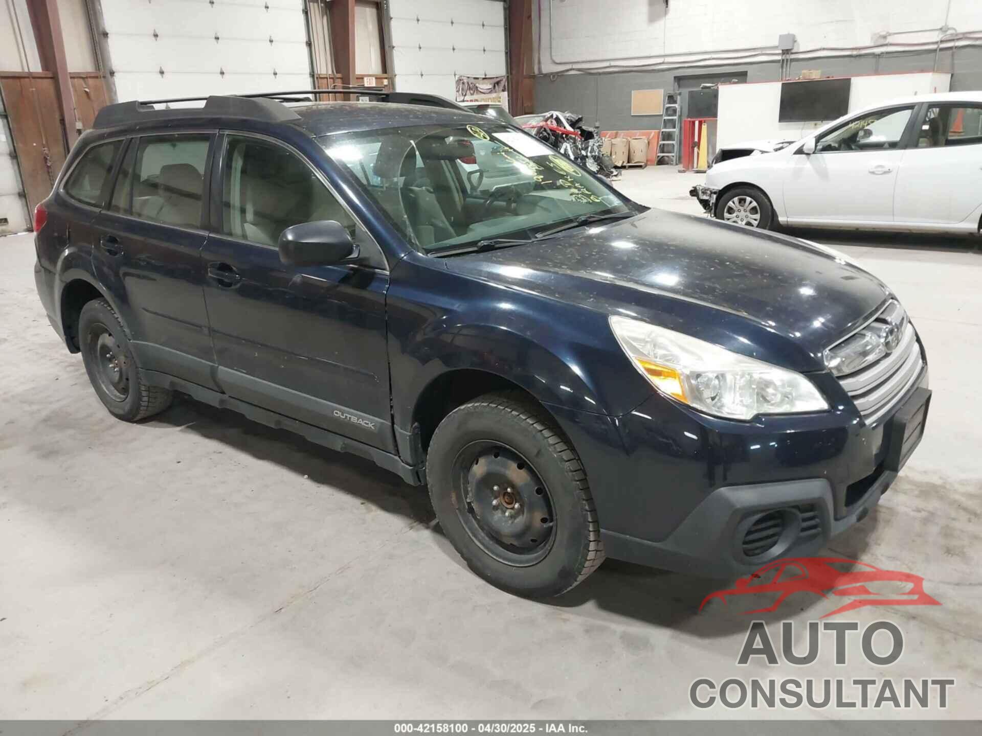 SUBARU OUTBACK 2013 - 4S4BRBAC5D3305691