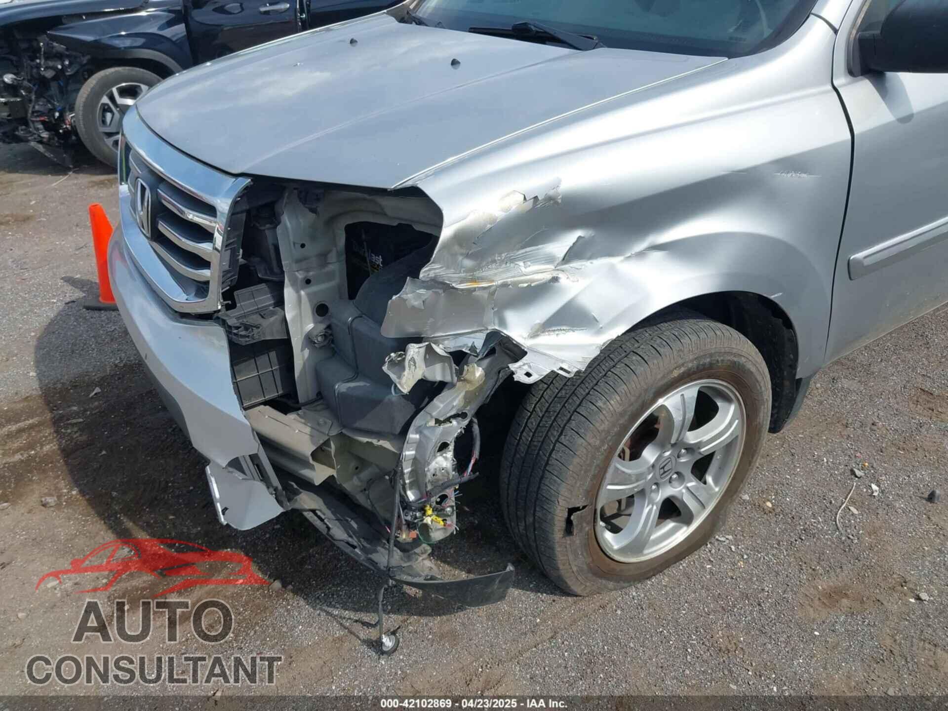 HONDA PILOT 2013 - 5FNYF3H73DB034476