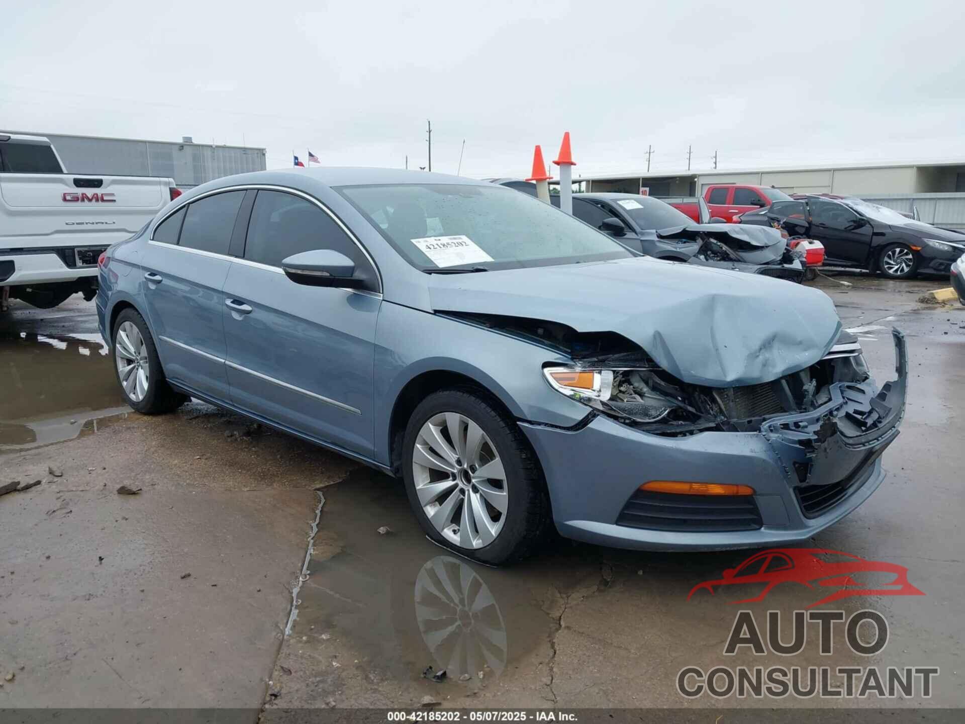 VOLKSWAGEN CC 2012 - WVWMN7AN4CE514222