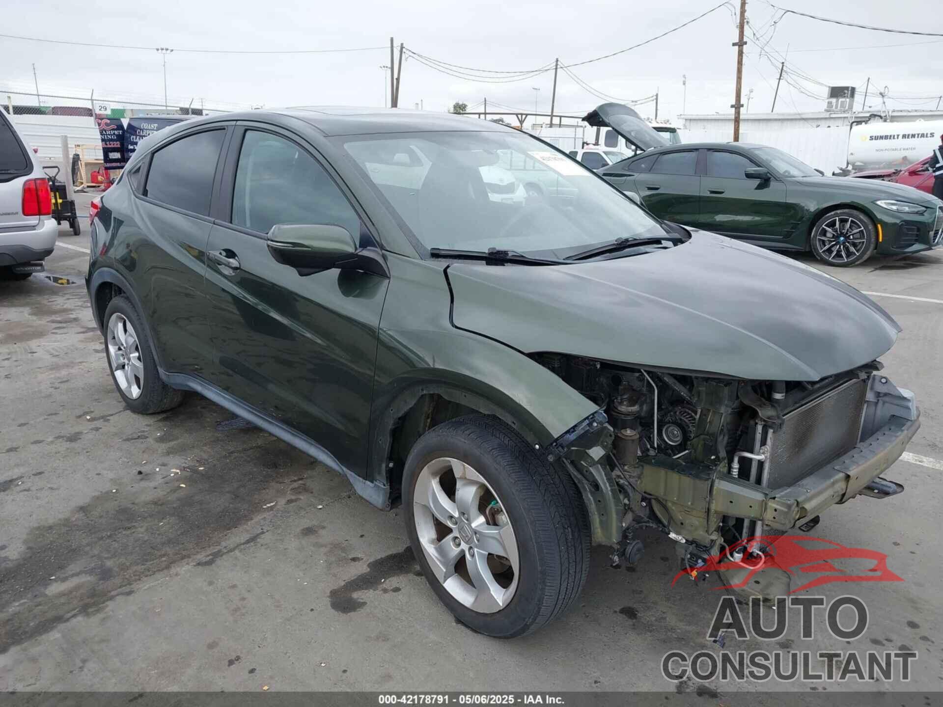 HONDA HR-V 2016 - 3CZRU5H54GM712635